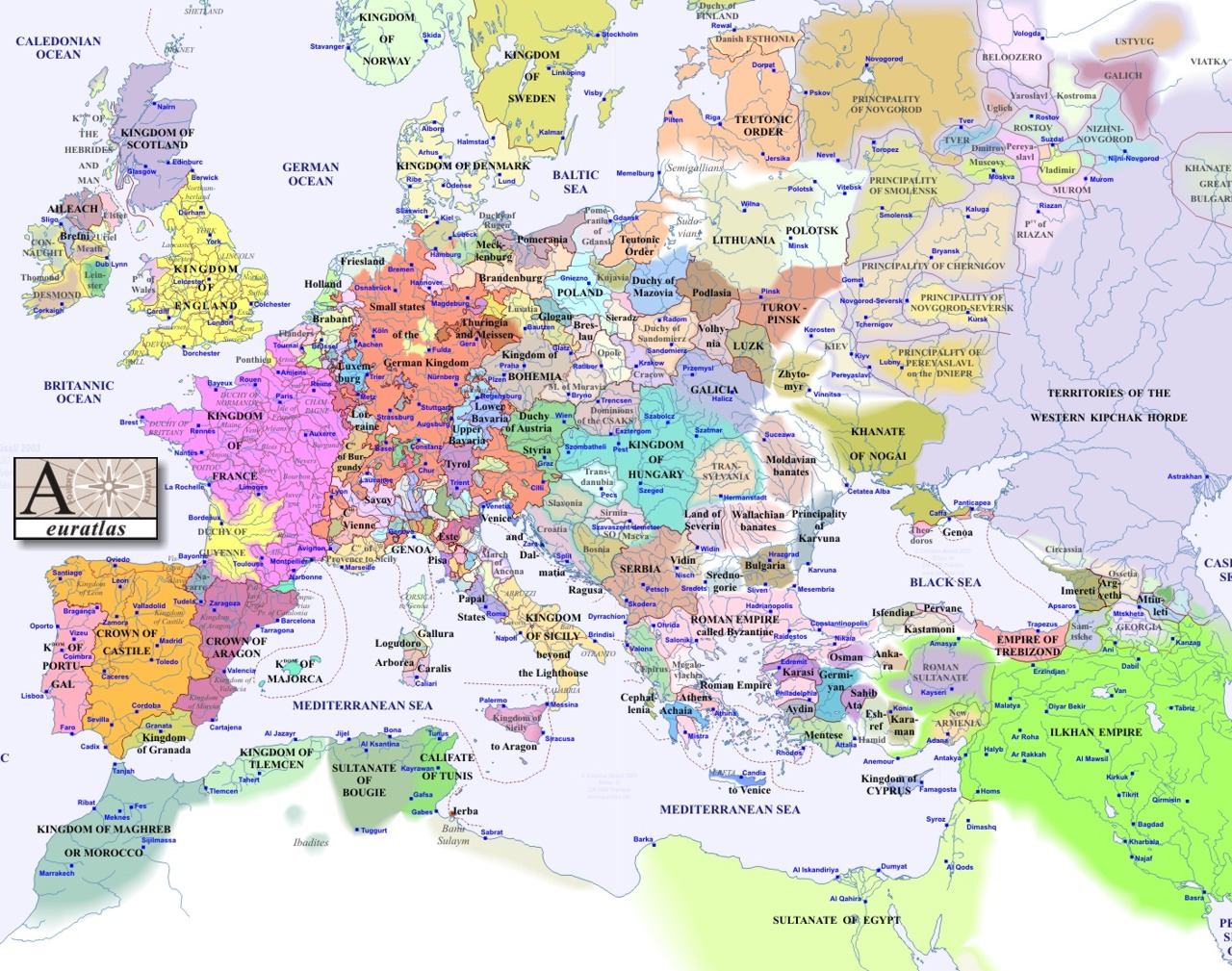 Europe 1300 AD1